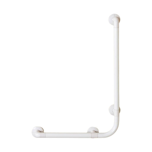 Barre appui murale grande 72 cm blanche salle de bain PMR