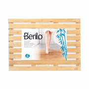 Parquet bain bambou naturel antidérapant lot 6 unités sécurité PMR