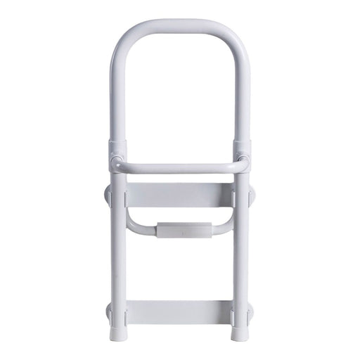 Poignée appui fixation pression 51 cm aluminium blanc PMR