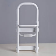 Poignée sécurité blanche 51 cm aluminium montage mural PMR