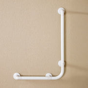 Poignée sécurité blanche 72 cm montage mural salle de bain PMR