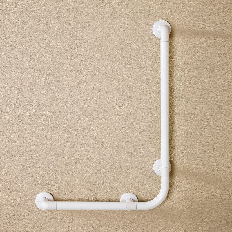 Poignée sécurité blanche 72 cm montage mural salle de bain PMR